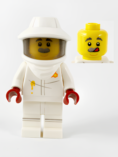 Минифигурка LEGO Beekeeper, Series 21 col380 U